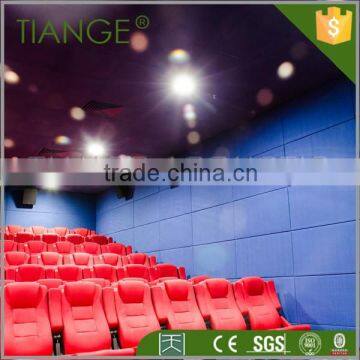 Cinema soundproof wall fabric good decoration panel