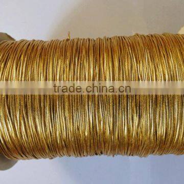 2016 Paper Wrapping Rope/Gold Rope/1mm Gift Wrapping Rope