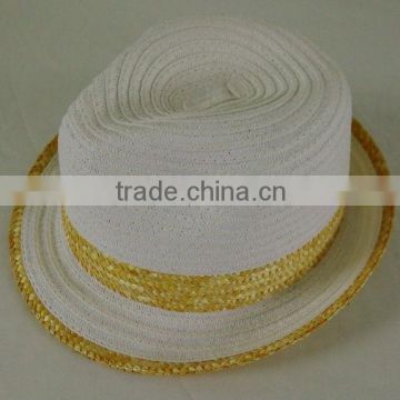 fashion summer fedora paper straw hat