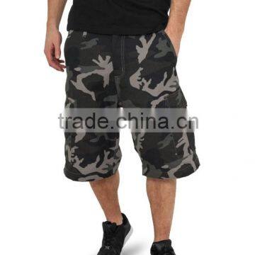 Custom Wholesale Mens Camo Printed Cargo Shorts photo-2