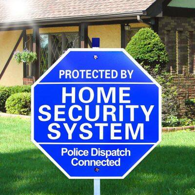Home Security Signs for Yard,Protected By Home Security System Signs for Yard