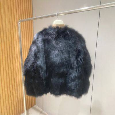 Fox Fur Coat, Belly Fur, Real Fur, Short Fur photo-2