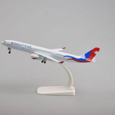 Plane model 20cm A330 With Wheels Metal Aircraft Plane Model Gift