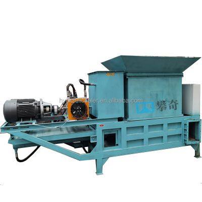 Agricultural Cattle and Sheep Feed Green and Yellow Storage Straw Baling and Briquetting Machine