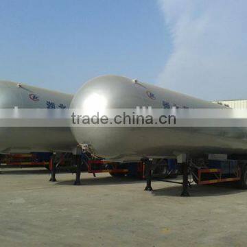 Hot Sale 58.8M3 Tri Axle Trailer Sale in Peru,3 Axles Lpg Gas Trailer photo-4
