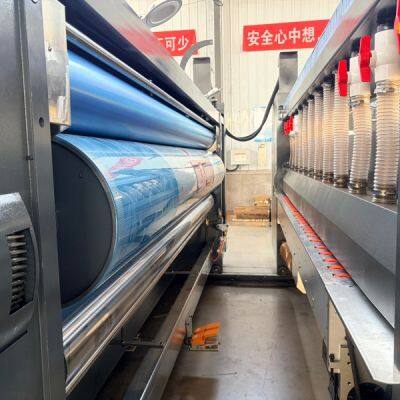 Multi-color Corrugated Box Printing Die Cutter photo-2