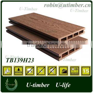 2.8meter Low maintenance WPC roof garden decking