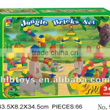 66pcs Building Block,plastic building blocks toys