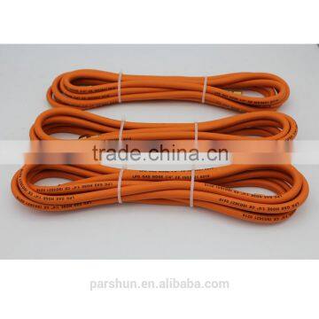 ISO3821 Working Pressure 20 Bar 1/4" Inch 6mm LPG Hose With Fittings