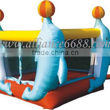 Dolphin Bounce inflatable mini bouncer inflatable house