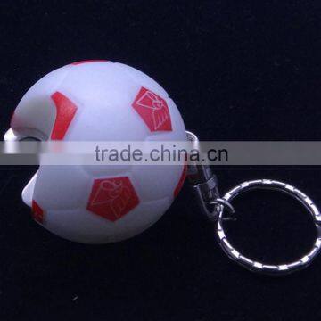 3D Soccer Football Beer Bottle Opener With Key Ring photo-2