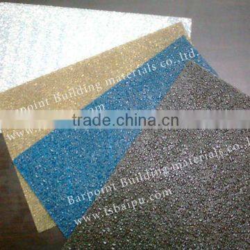 Decoration sheet Polycarbonate diamond embossed sheet/PC sheet/UV sun sheet