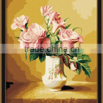 DIY digital oil painting by numbers flower oil painting for living room 5059