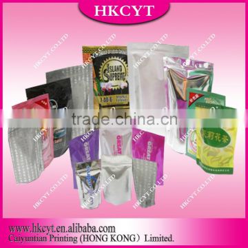 Three sides seal food bag / Vacuum bag with tear / Vacuum retort pouch