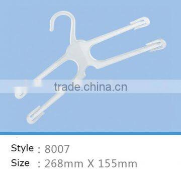 Special Desgn 2 Pack Plastic Clothes Hanger for Underwear and Bra photo-4
