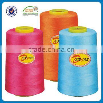 100% spun polyester sewing thread