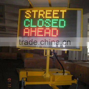 solar power LED Full Matrix variable message signs