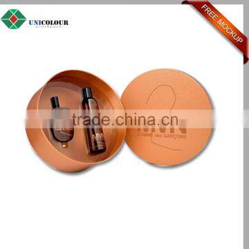 Promotion round paper tube cosmetic packaging box