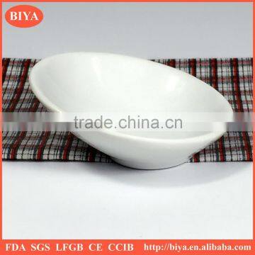 porcelain dish for restaurant Custom oval and rectangular plate ceramic dish,fine dining plate,ceramic dinner plate