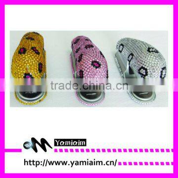 Yiwu cheap Bling staplers supplier leopard design