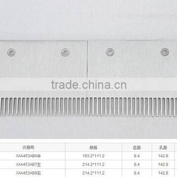 Factory+cheap!! Escalator comb plate XAA453AB7 GAA453AB7 , GDA453AB7 for walkway Step comb plate