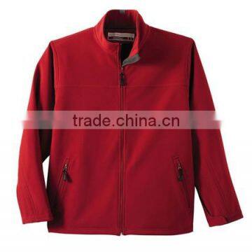 plain red waterproof outdoor tricot mens jacket