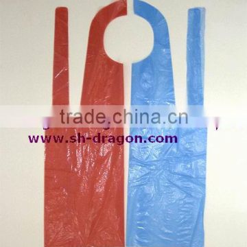 plastic apron, pe apron