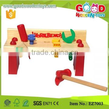 Eco-friendly Kids Workshop Hand Tools Set Fix It Children Tool Toys in wood