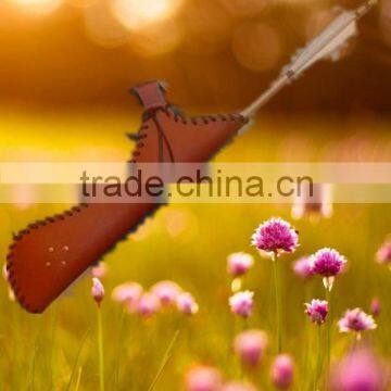 Traditional Archery Cowhide Leather Arrow Quiver For Archery Shooting photo-5