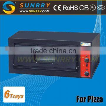 Guangzhou Commercial High Efficiency Single Deck Bakery Small Pizza Oven Electric 220v for Bread Price