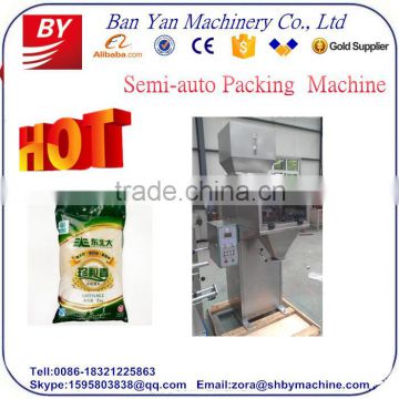 Shanghai Manufacture 1kg to 5kg Semi-auto weighing filling machine