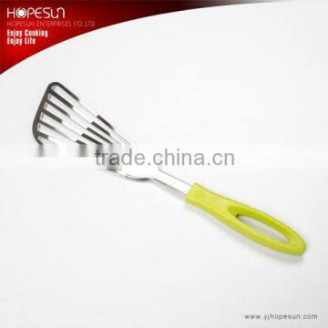 Best sell stainless steel kitchen utensils cooking tools slotted spatula                        
                                                                                Supplier's Choice