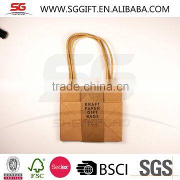 Gift kraft paper bag