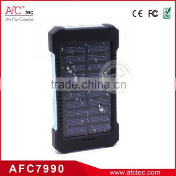 Water Resistant Dual USB Flashlight Backpack Size DC 8000mAh Automatic Boat Solar Best Battery Charger
