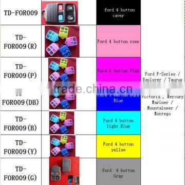 New!!!! 2015 Hot sales TD-FOR009 TD key for auto exclusive key for f-ord 4 button case multicolour