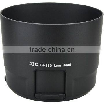 JJC LH-83D Black Telephoto Lens Hood For Canon For Tamron Lens Hood 77mm