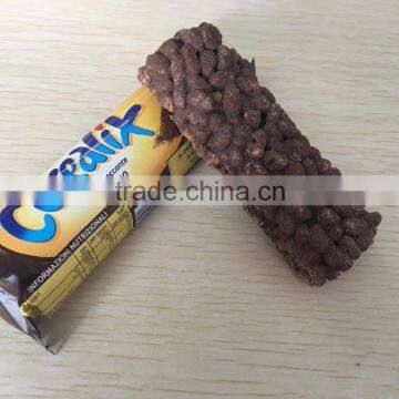 Factory offering chocolate cereal bar production line, chocolate&rice bar making machine