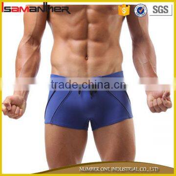 Men swim jammer adjustable sexy boxer muslim swimwear for men