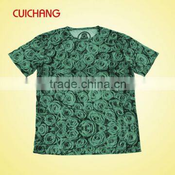 Custom Mens 100% Polyester Wholesale Blank T-shirts photo-5