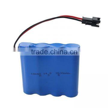 18650 Lithium Ion Battery Pack With PCB 14.8V 2200mAh for Smart Robot, Digital Product Etc photo-4