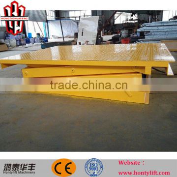 stationary hydraulic scissor lift platform/scissor lift table WITH ISO9001