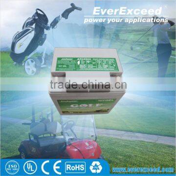 Hot sell Gelled Valve Regulated Lead acid battery operated golf carts