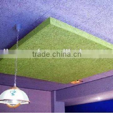 wall 3d panel wood wool for home decoration