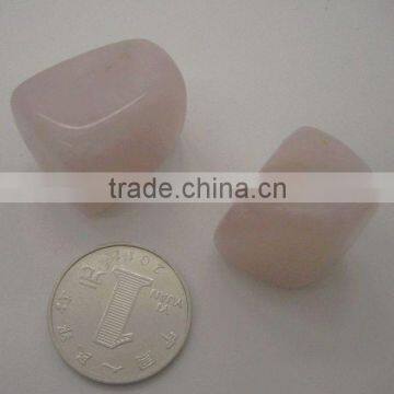 Tumbler semi precious stone rose quartz tumbler jewelry