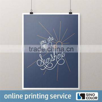 Anti UV PP PVC paper poster