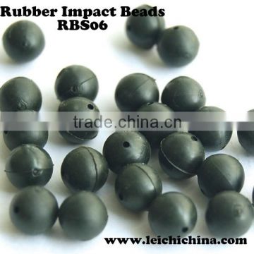 Top quality rubber impact wholesale fishing beads