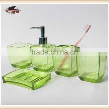 top grade 4 green bathroom accessory