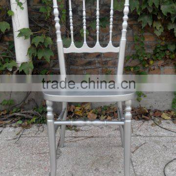 lime Washed White Wood napoleon chair