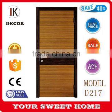 PU Lacquered Painted finished Flush Wooden Door With two veneer