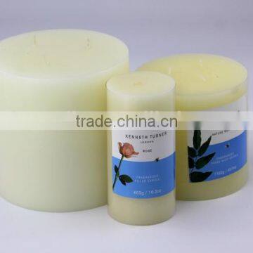 competitive price tall pillar candles,scented candle